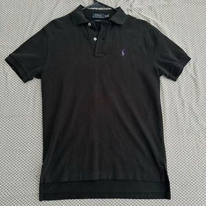 Polo Ralph Lauren Classic Fit Mesh Men Polo Black XS